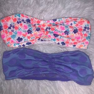 PINK by VS bundle of 2 bandeaus